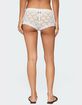 EDIKTED Elisa Open Knit Shorts image number 5