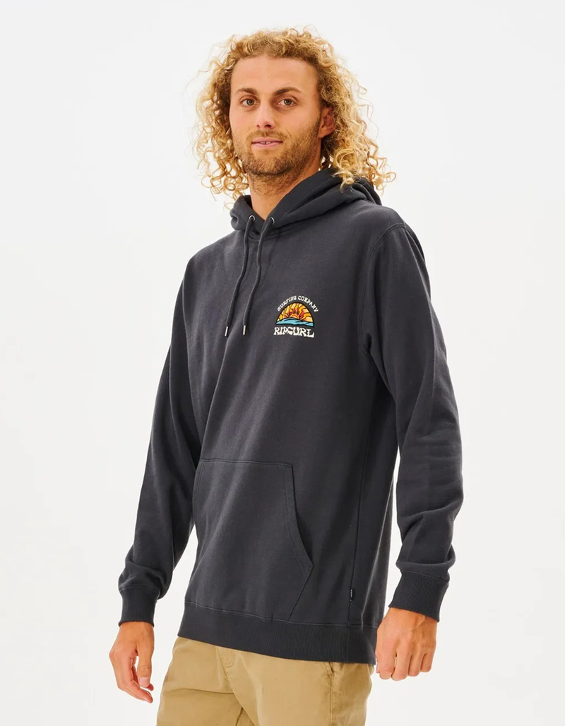 RIP CURL Rays And Hazed Mens Hoodie image number 2