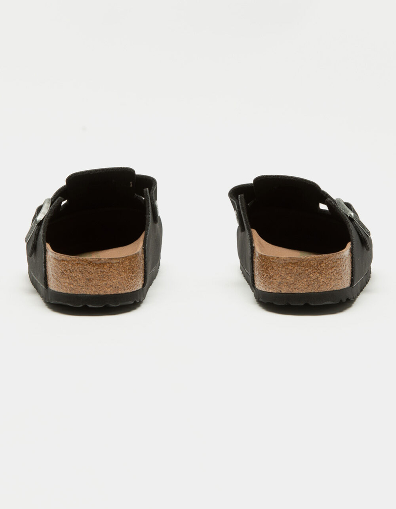 BIRKENSTOCK Mens Boston Vegan Black Clog image number 3