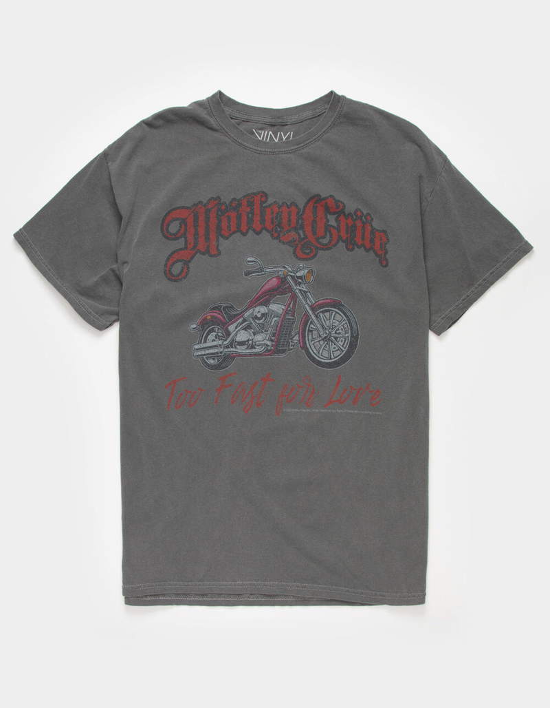 THE VINYL ICONS Motley Crue Mens T-Shirt image number 0