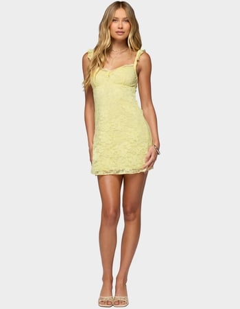 EDIKTED Stephanie Lace Mini Dress Primary Image