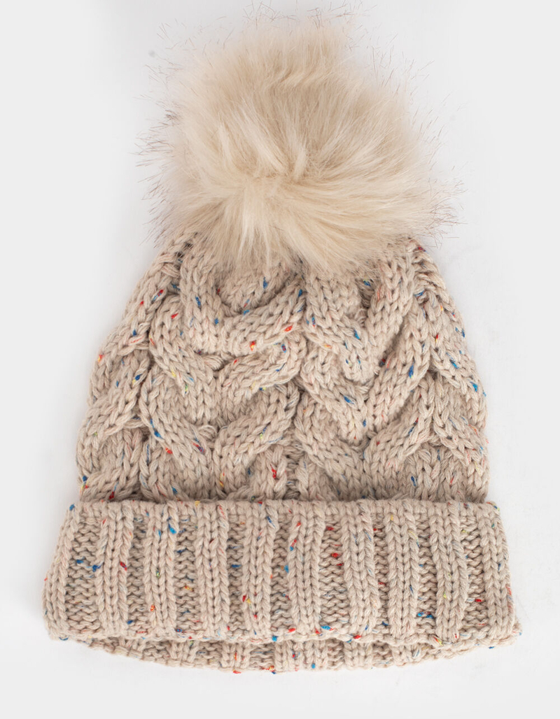 Speckled Pom Beanie image number 0