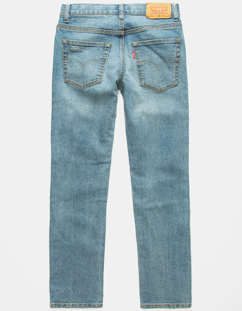 LEVI'S 502 Regular Taper Fit Boys Ripped Jeans image number 1