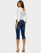 EDIKTED Mar V-Neck Quarter Sleeve Top image number 4