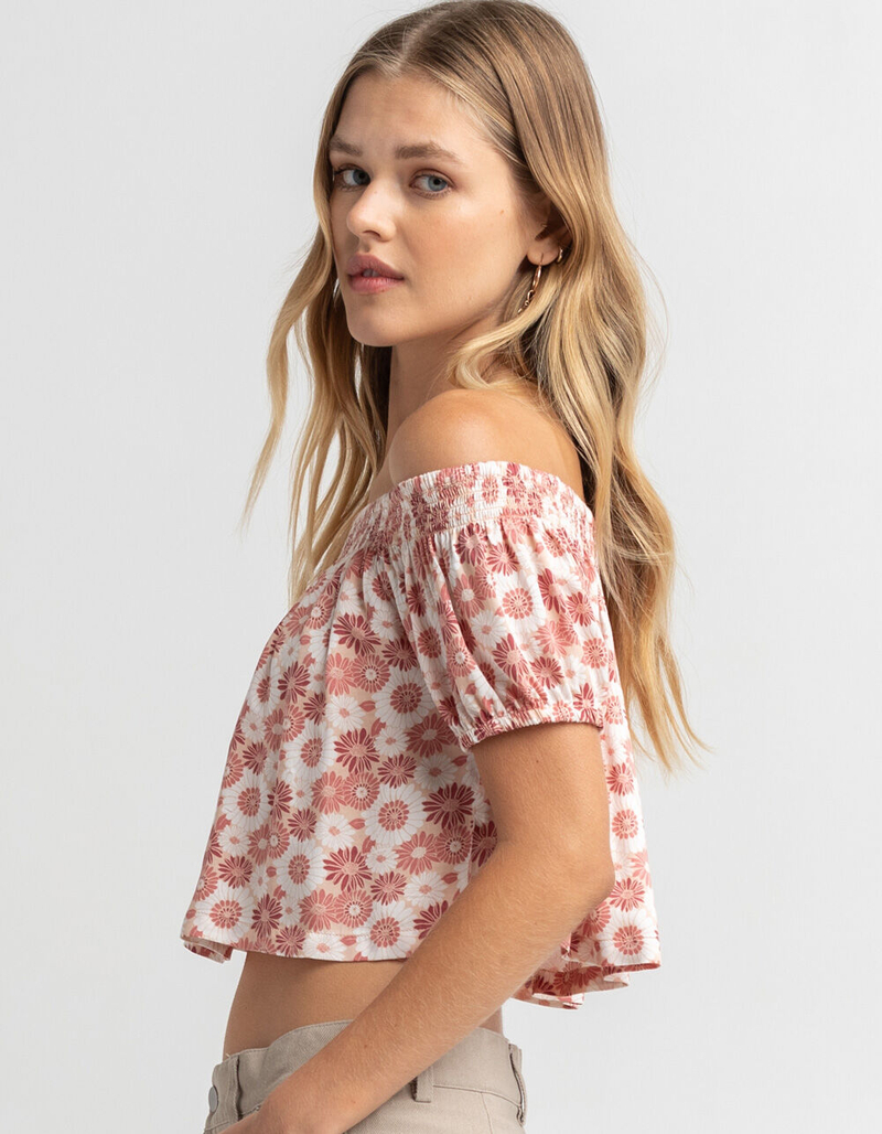 VOLCOM x Harley & J Off The Shoulder Top image number 1
