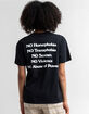 OBEY Love Is The Cure Womens Oversized Tee image number 1