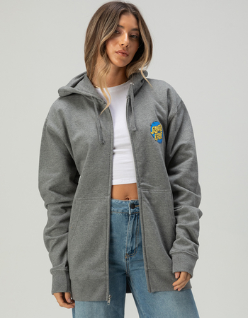 SANTA CRUZ Scrawl Dot Womens Zip-Up Hoodie Alternative Image