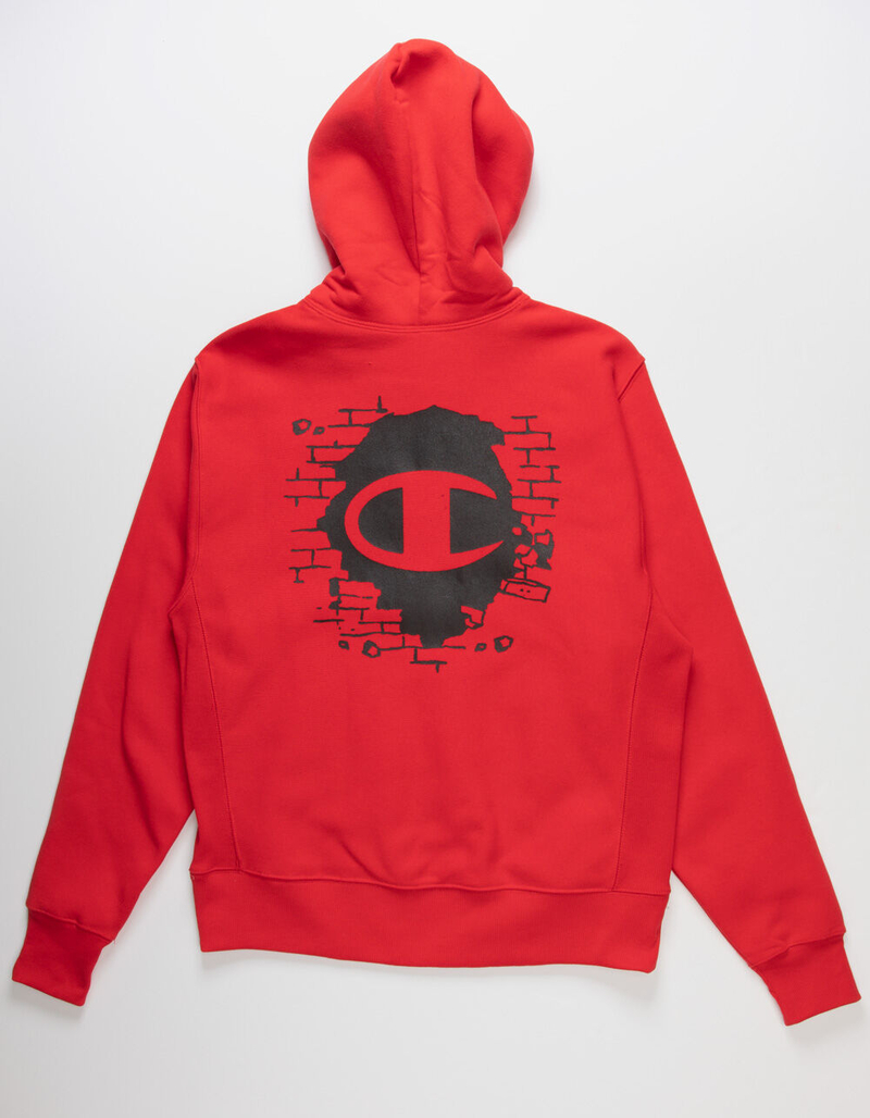 CHAMPION x Cobra Kai Reverse Weave Eagle Fang Mens Hoodie image number 1