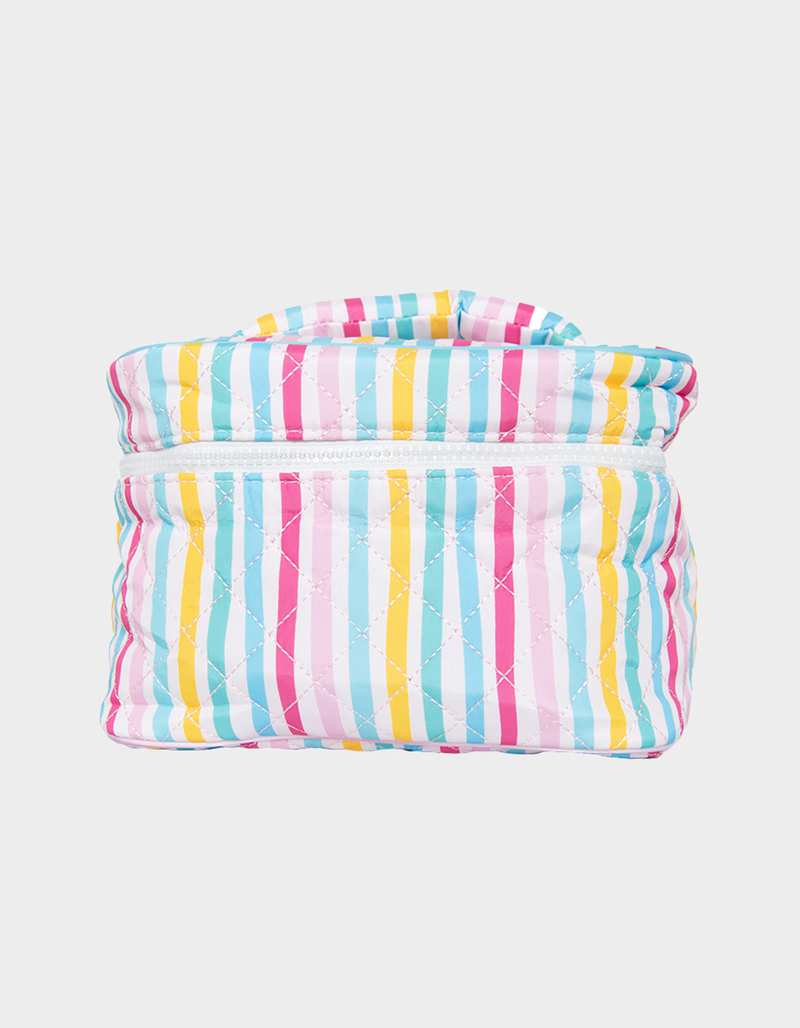 KATYDID Multicolored Stripes Make Up Bag image number 3