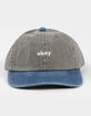 OBEY Pigment 2 Tone Lowercase Strapback Hat image number 2