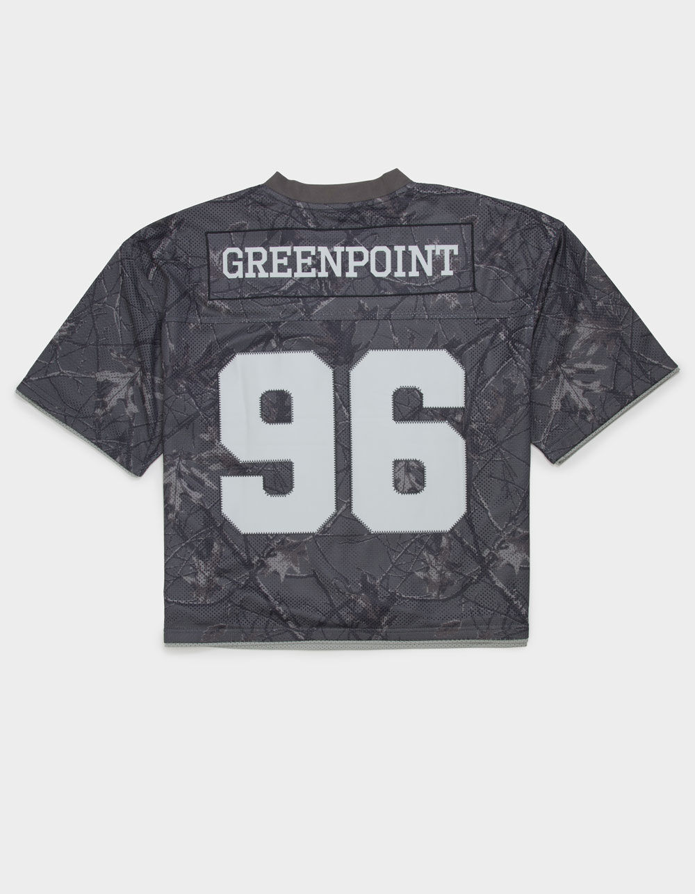 RSQ Mens Baggy Crop Mesh Jersey - CAMO BLACK - L | Tillys
