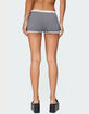 EDIKTED Saylor Striped Knit Shorts image number 4