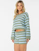 ROXY Swell Season Womens Stripe Sweater image number 2