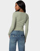 EDIKTED Makenna Scoop Neck Top image number 5