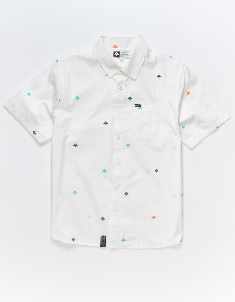LRG Multi Infantree Mens Button Up Shirt image number 0