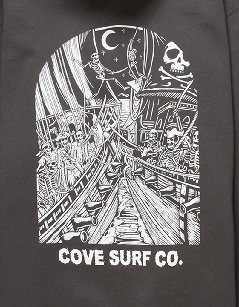 COVE SURF CO. Jolly Roger Mens Hoodie CHARCOAL Tillys
