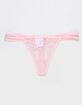 FULL TILT Strappy Side Lace Thong image number 1
