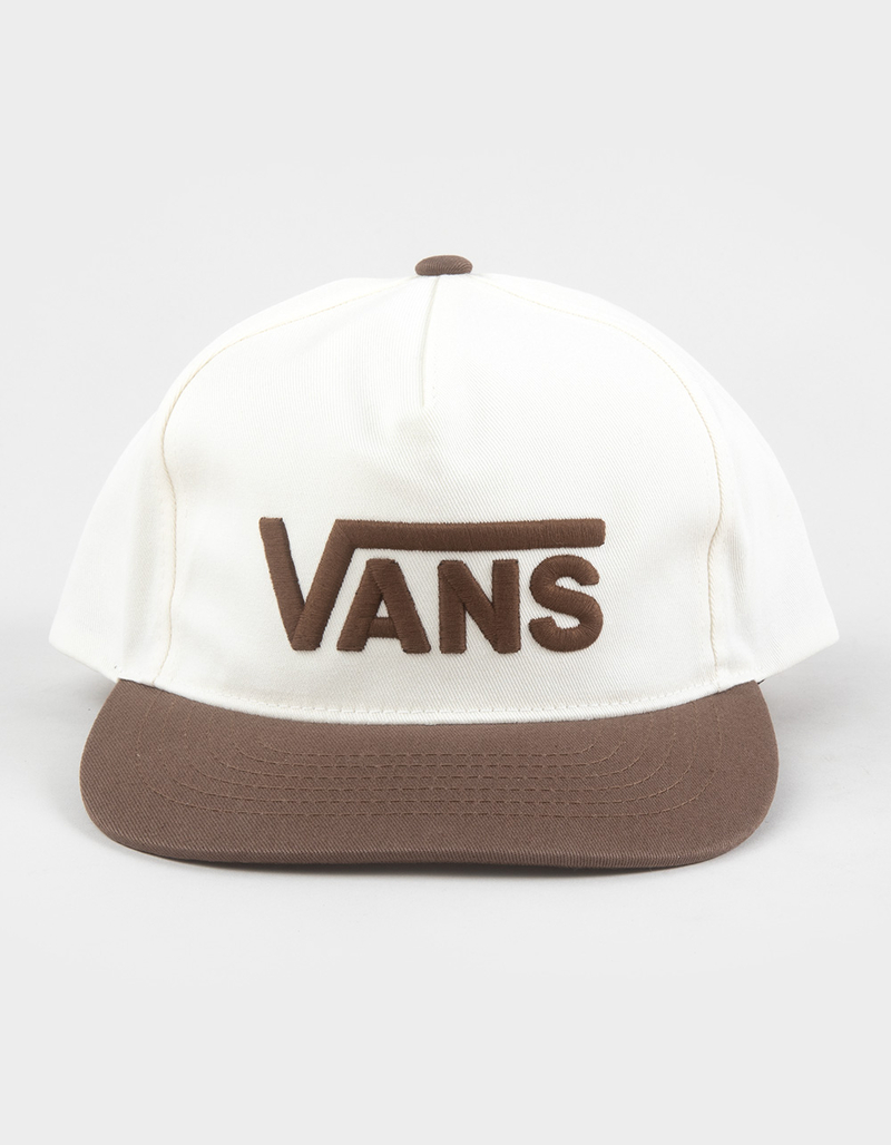 VANS Drop V Logo Snapback Hat image number 1