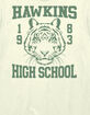 STRANGER THINGS Hawkins High Tiger 1983 Unisex Tee image number 2