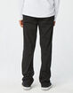 RSQ New York Black Boys Slim Straight Stretch Chino Pants image number 4