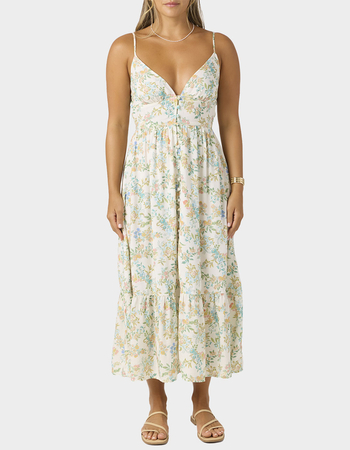 O'NEILL Pilar Nayomi Floral Womens Midi Dress Primary Image
