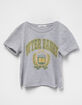 FULL TILT Outer Banks Girls Crop Tee image number 2