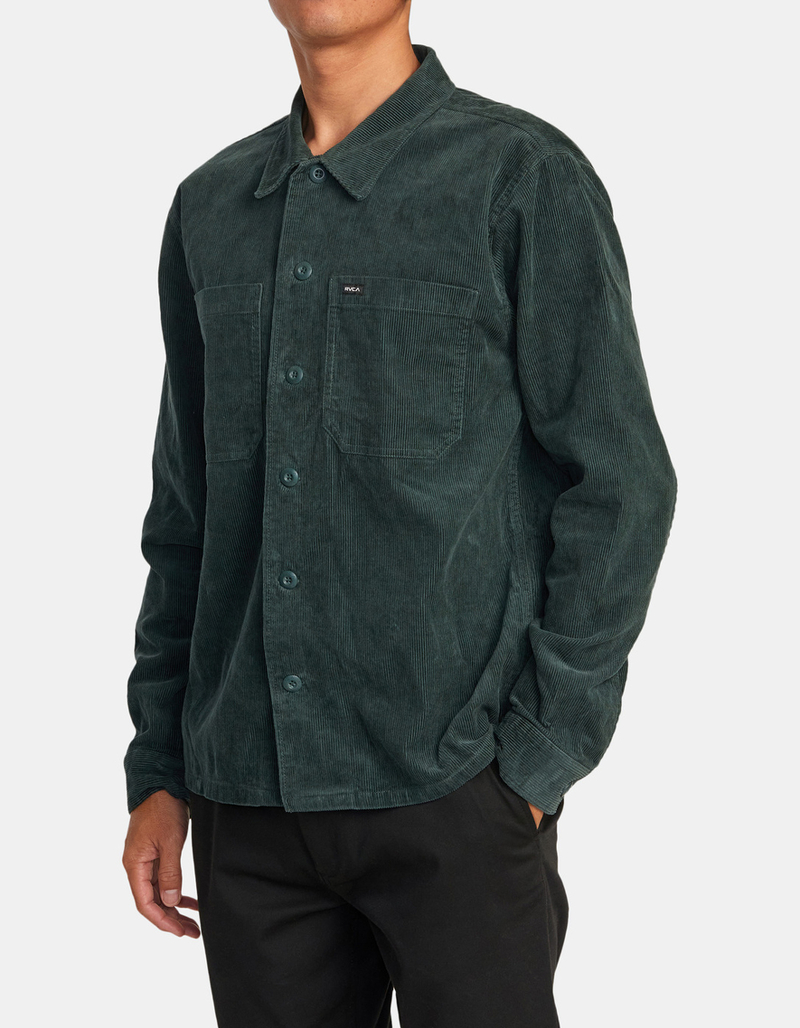 RVCA Americana Mens Corduroy Overshirt image number 3