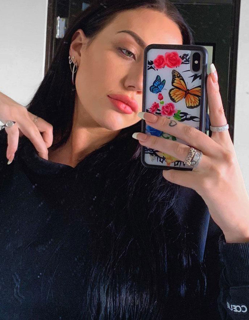 WILDFLOWER Butterfly Stamp iPhone 6+/7+/8+ Plus Case image number 1