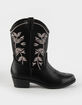 SODA Inch Girls Cowboy Boots image number 2