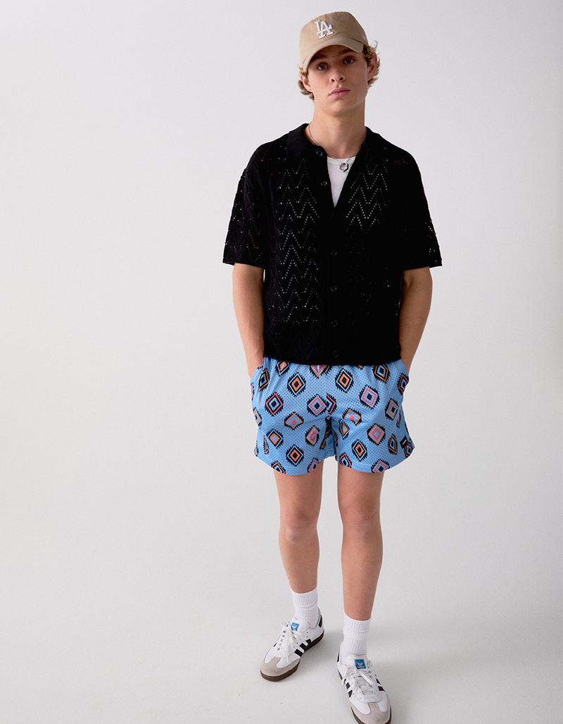 RSQ Mens 6" Mesh Shorts image number 0