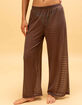 BILLABONG Sun Vacancy Womens Relaxed Fit Pull On Pants image number 2