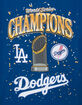 PRO STANDARD Los Angeles Dodgers World Series Champions Mens Tee image number 3