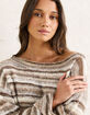 RHYTHM Baklava Knit Womens Sweater image number 2
