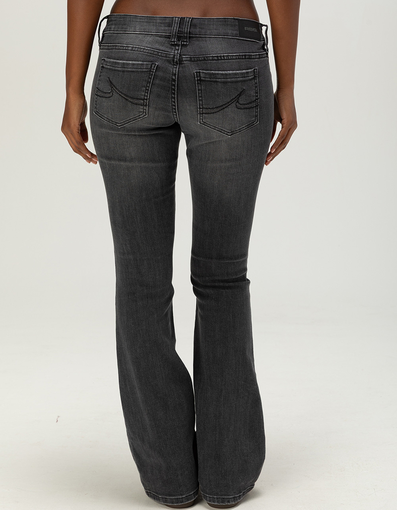 RSQ Womens Ultra Low Rise Bootcut Jeans image number 1