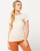 SANTA CRUZ Other Dot Cream Womens Tee image number 3