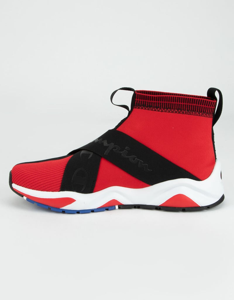 CHAMPION Rally Crossover Scarlet & Black Mens Shoes image number 2