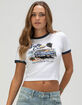 SALTY CREW Truck Bed Womens Ringer Tee image number 1