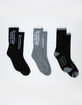 VON DUTCH 3 Pack Mens Crew Socks image number 1
