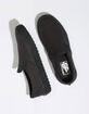 VANS Made For The Makers Classic Slip-On Black & Black Shoes image number 3