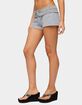 EDIKTED Briana Low Rise Foldover Shorts image number 2