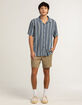 RSQ Mens Striped Button Up Shirt image number 5