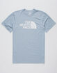 THE NORTH FACE Half Dome Triblend Blue Mens T-Shirt image number 1