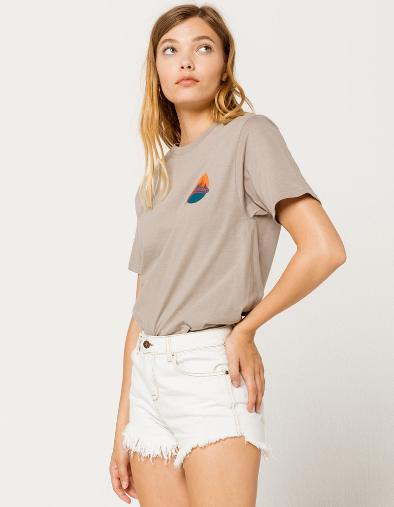 FULL TILT Yellowstone Womens Boyfriend Tee image number 2