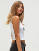 VON DUTCH Logo Womens Rib Tank Top image number 3