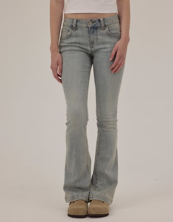 RSQ Womens Low Rise Bootcut Jeans Alternative Image