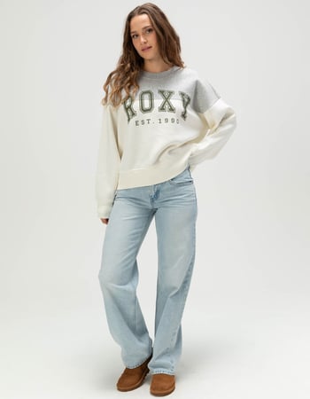 ROXY Academy Womens Crewneck Sweatshirt Alternative Image