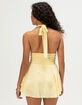 RSQ Womens Drop Waist Halter Dress image number 4