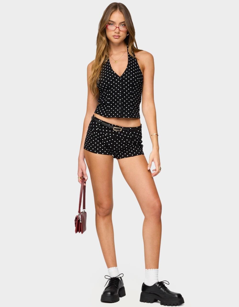 EDIKTED Bobbie Polka Dot Halter Top image number 4
