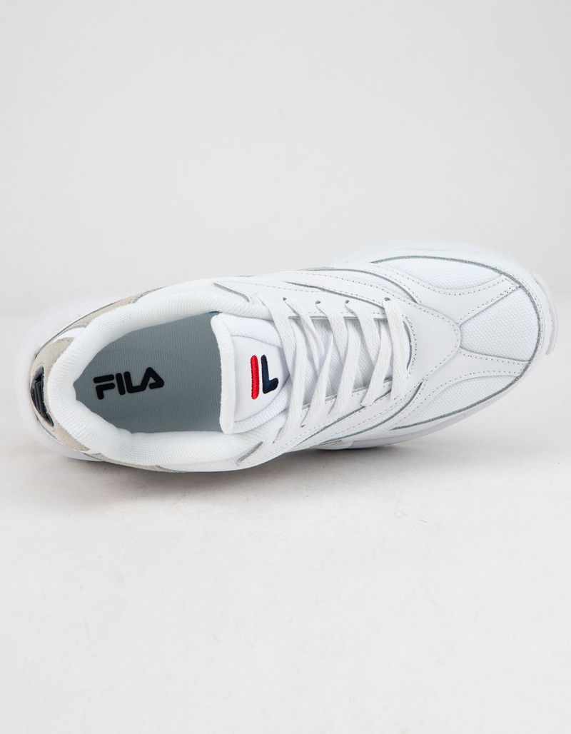 FILA V94M White & Gray Womens Shoes image number 2
