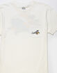 QUIKSILVER Bud Top To Bottom Mens Pocket Tee image number 3